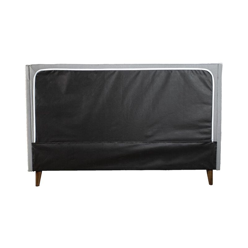 Maddison Upholstered King Bed In A Box W/ 2 Nightstands