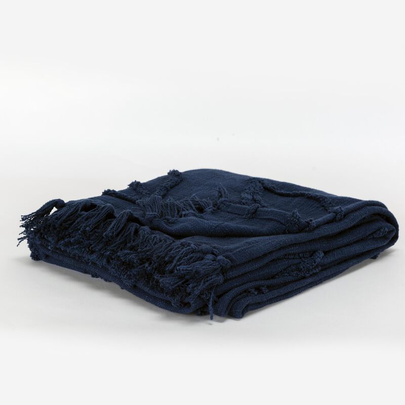 Blue 50" x 60" Throw Blanket
