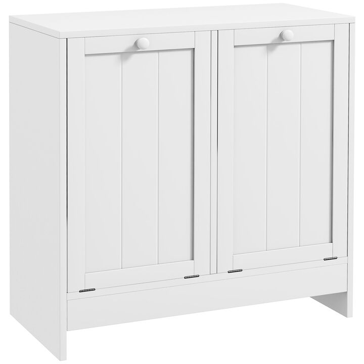 Hivvago 2-Compartment Laundry Storage Cabinet