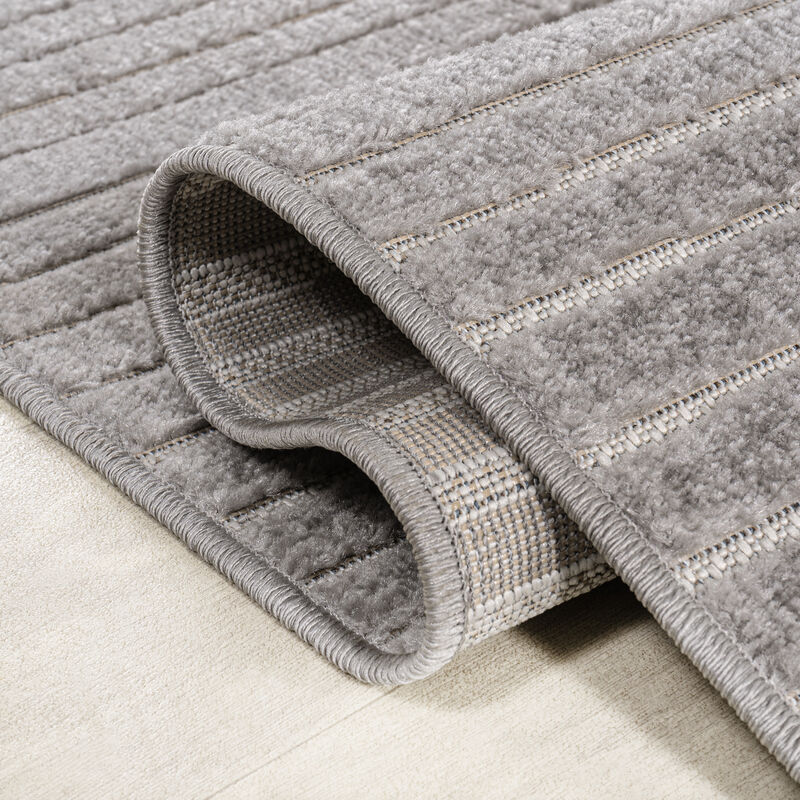 Zolak Berber Stripe Geometric Area Rug