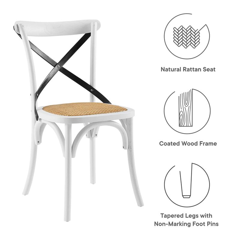 Gear Dining Side Chair-Benzara image number 5