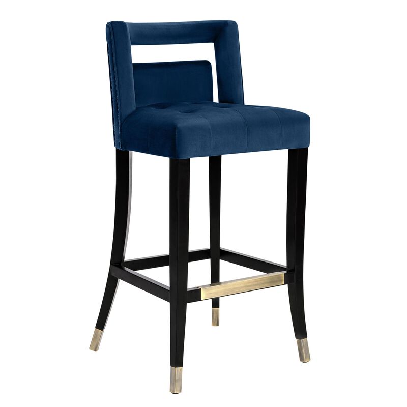 Hart Velvet Counter Stool image number 0