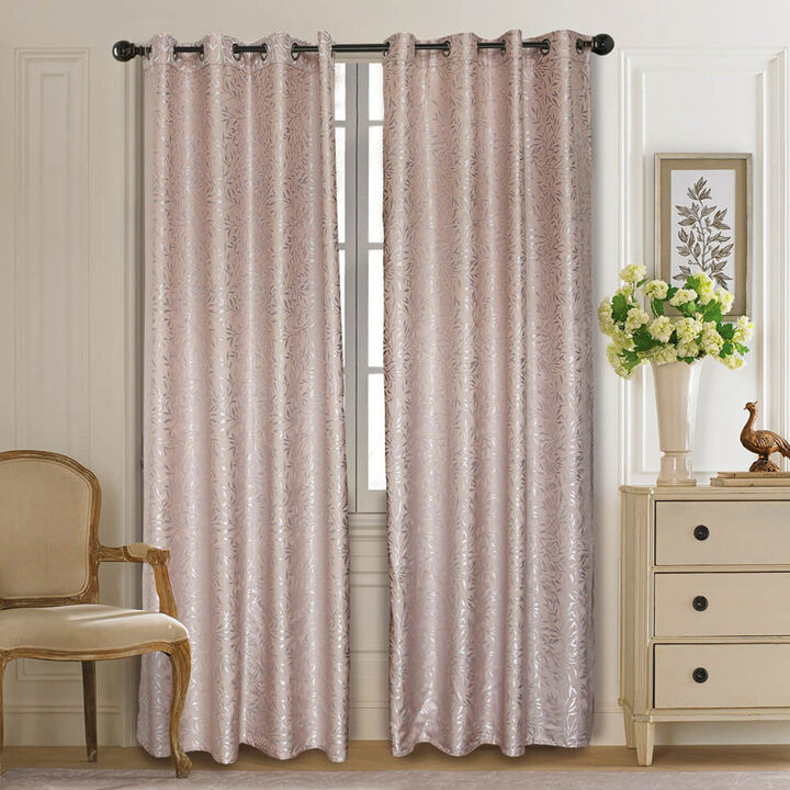 Dolce Mela Window Semi-Blackout Curtain / Drape Panel