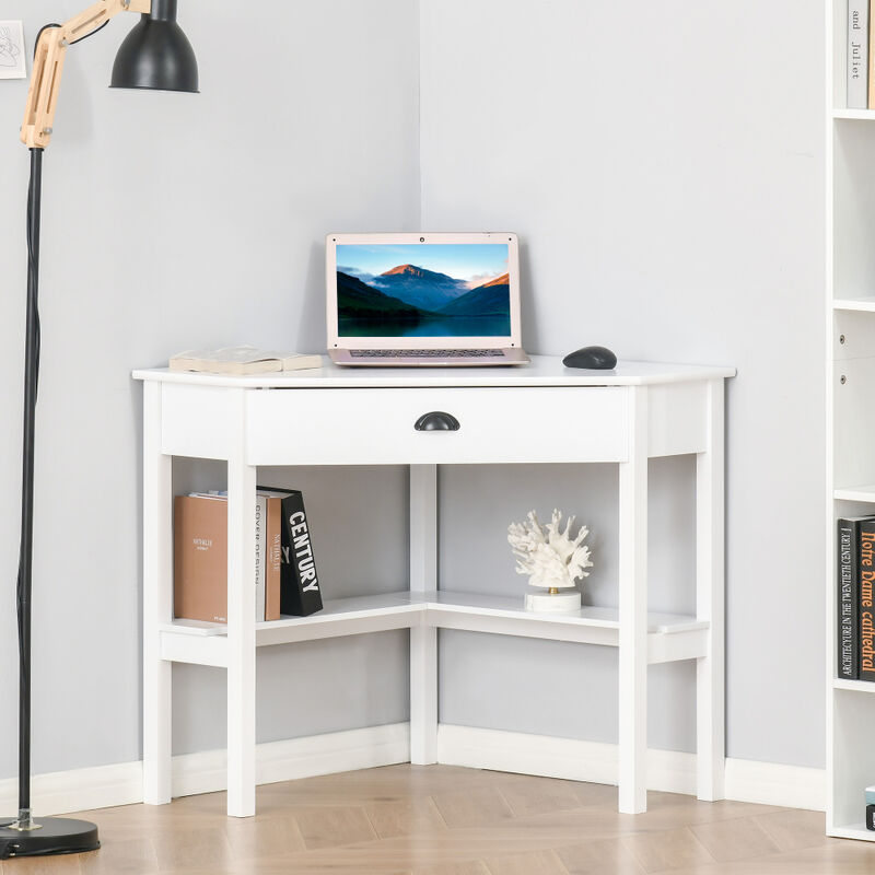Home Office Desk &ndash; Sleek Desk for Work, Study, or Gaming with Storage image number 7