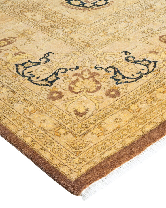 Mogul, One-of-a-Kind Hand-Knotted Area Rug  - Brown, 9' 1" x 11' 10"