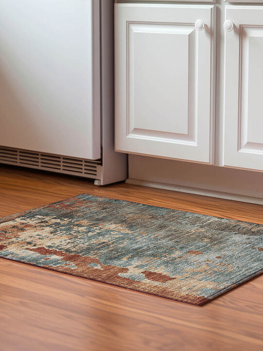 Kochi KC11 Teal 20" x 30" Rug