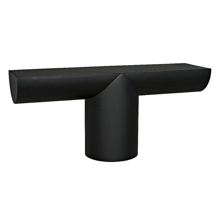 T Console, Black Steel