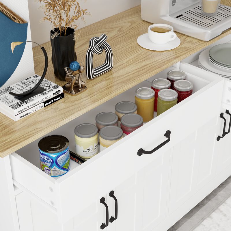 Gwazet Sideboard Buffet Cabinet image number 5