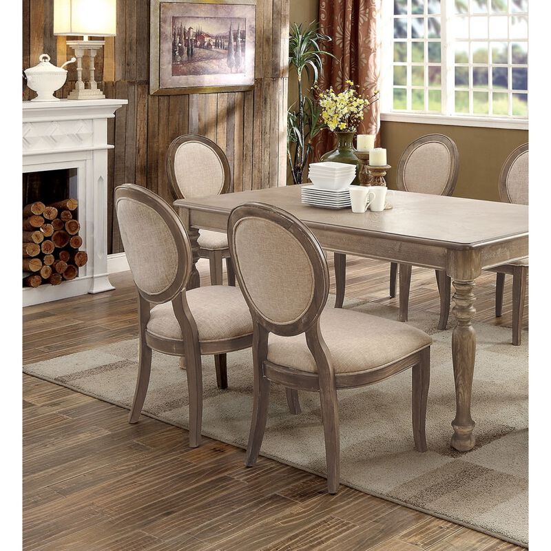 Streamdale Rustic Oak Dining Chairs (Set of 2) image number 3