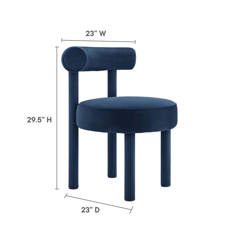 Toulouse Performance Velvet Dining Chair - Set of 2 image number 6