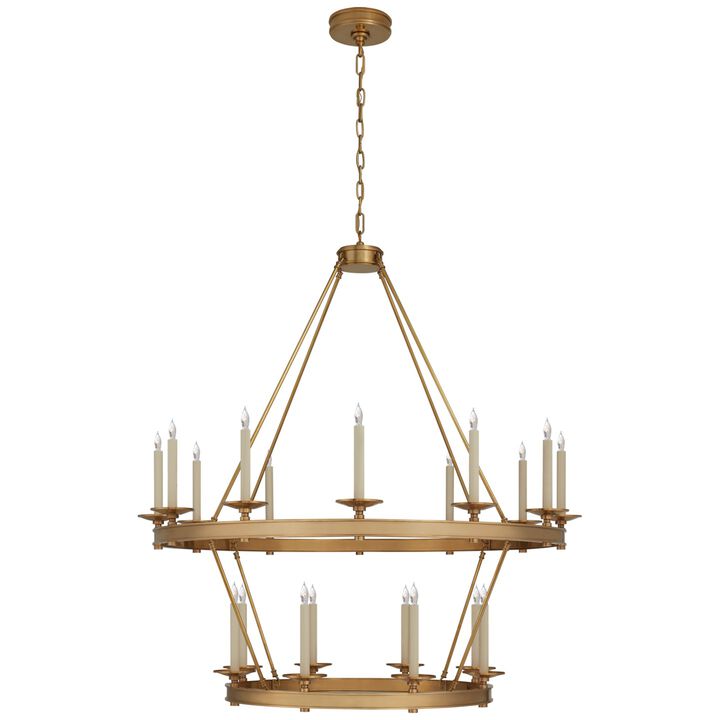 Chapman & Myers Launceton Two Tiered Chandelier Collection