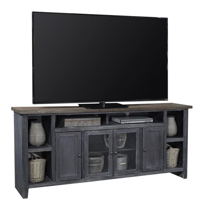 Eastpoint Media Console in Drifted Black