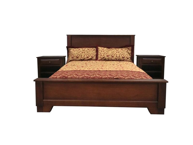 Java Bed (Queen size)  and  Nightstands,  (set of 3 items)