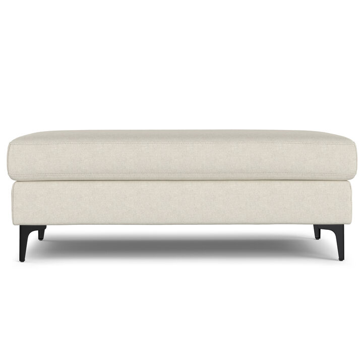 Simpli Home Ava Mid Century Ottoman Bench