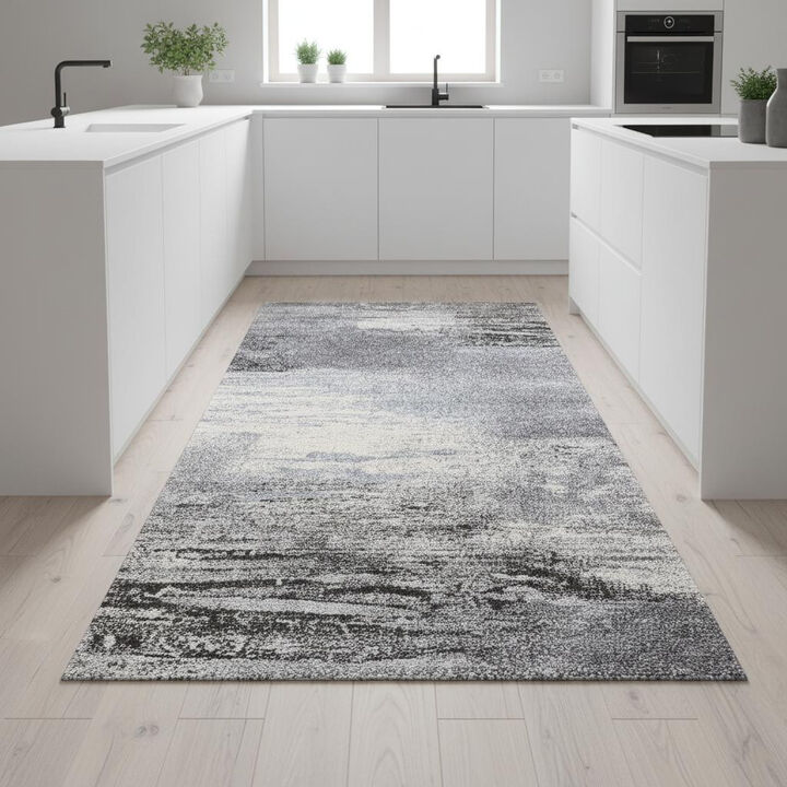 HomeRoots Abstract Runner Rug