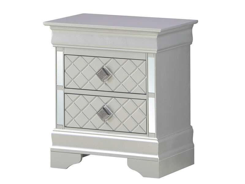 Verona 2-Drawer Nightstand (24 in. H x 16 in. W x 21 in. D)