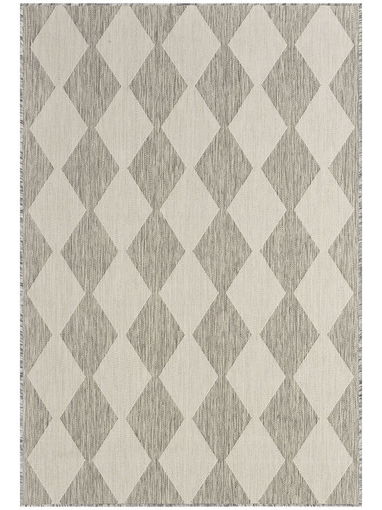 Positano POS04 Light Gray 4' x 6' Rug
