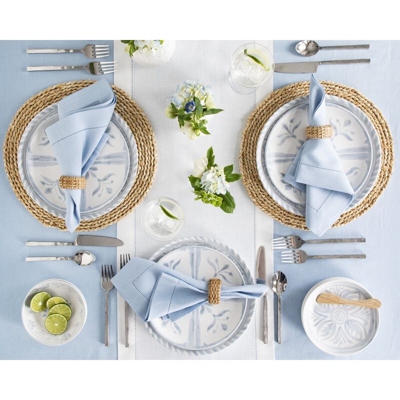 Linen Tablecloth - Classic Hemstitch