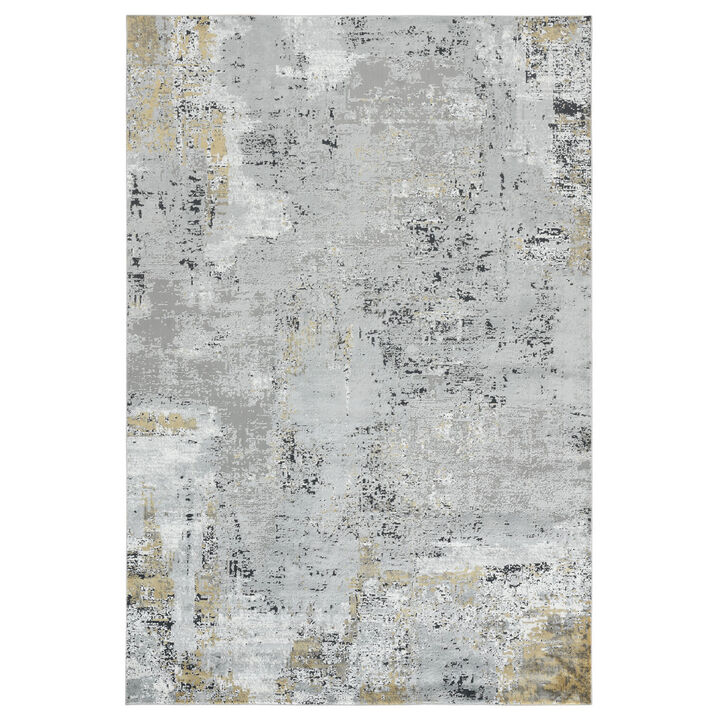 HomeRoots Medallion Area Rug