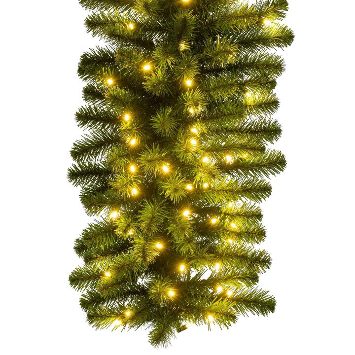 Vickerman 9' x 18" Deluxe Sequoia Garland WA 200WW