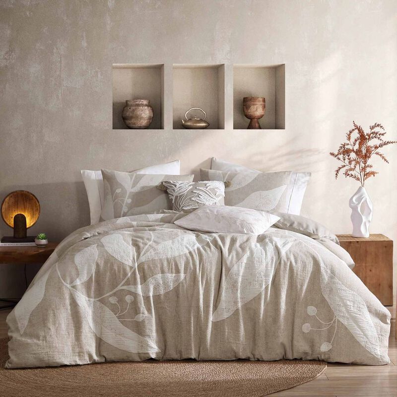 Silhouette Leaves 5 pc King