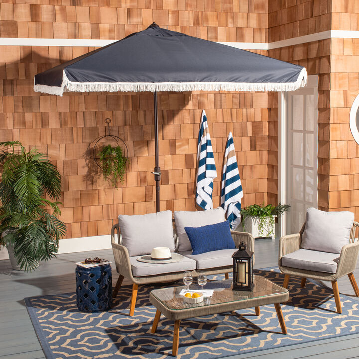 Milan 7.5 ft. Sqr Crank Umbrella