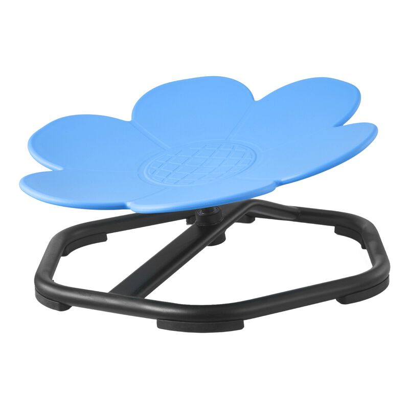 Flower Shape Kids Swivel Chair 360&deg; Spin Sensory Seat with Metal Base image number 9