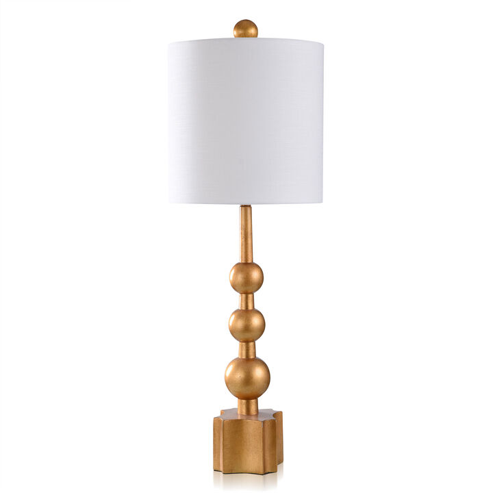 20th Century Gold Poly Lamp I