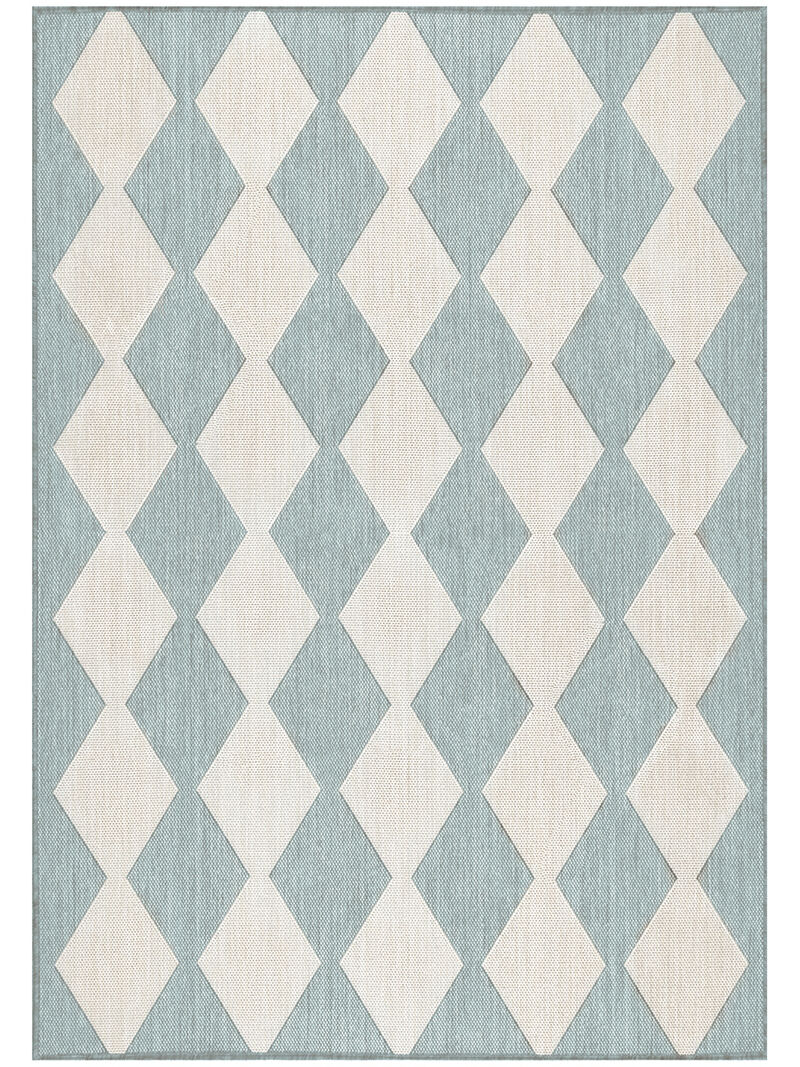 Positano POS04 Aqua 4' x 6' Rug