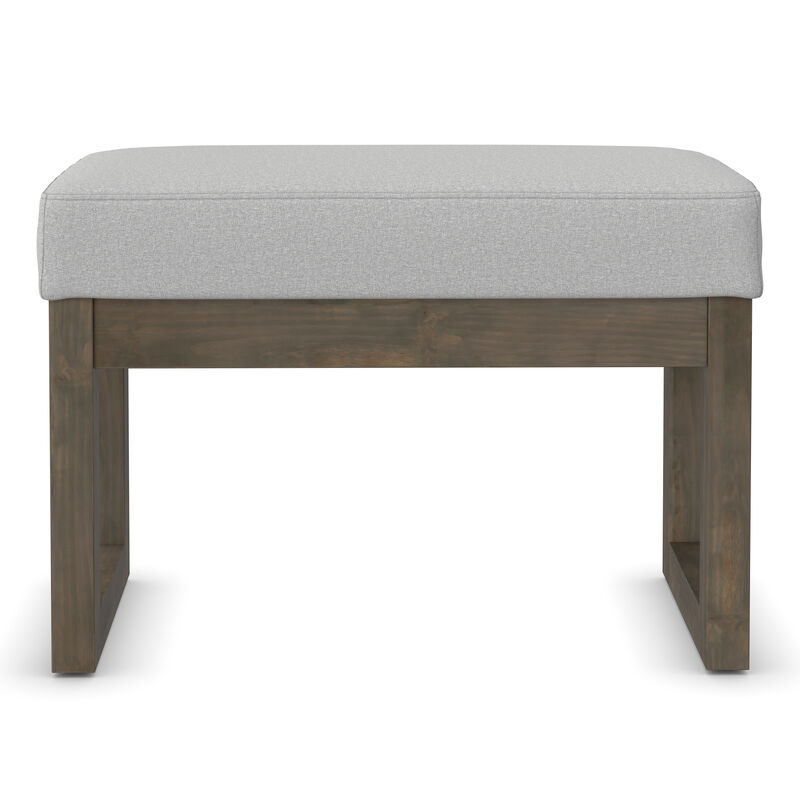 Simpli Home Milltown Footstool Small Ottoman Bench image number 2