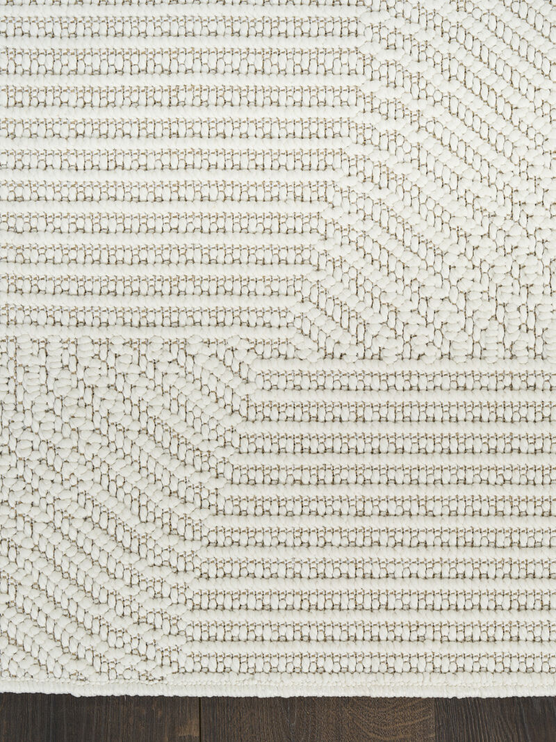 Natural Texture NTX02 Ivory 5'3" x 7' Rug