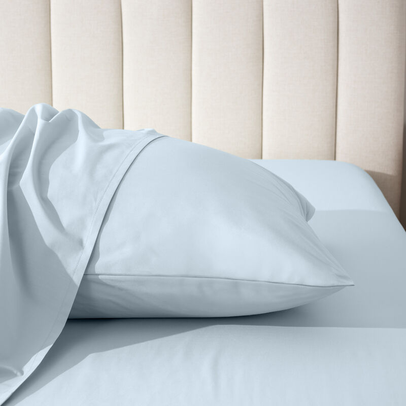 100% Organic Cotton Percale Cooling Pillowcase Set image number 1
