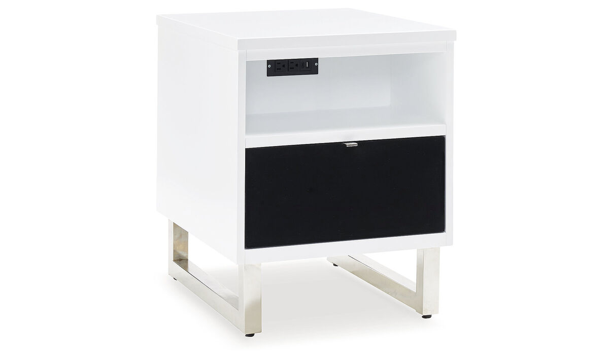 Gardoni Chairside End Table