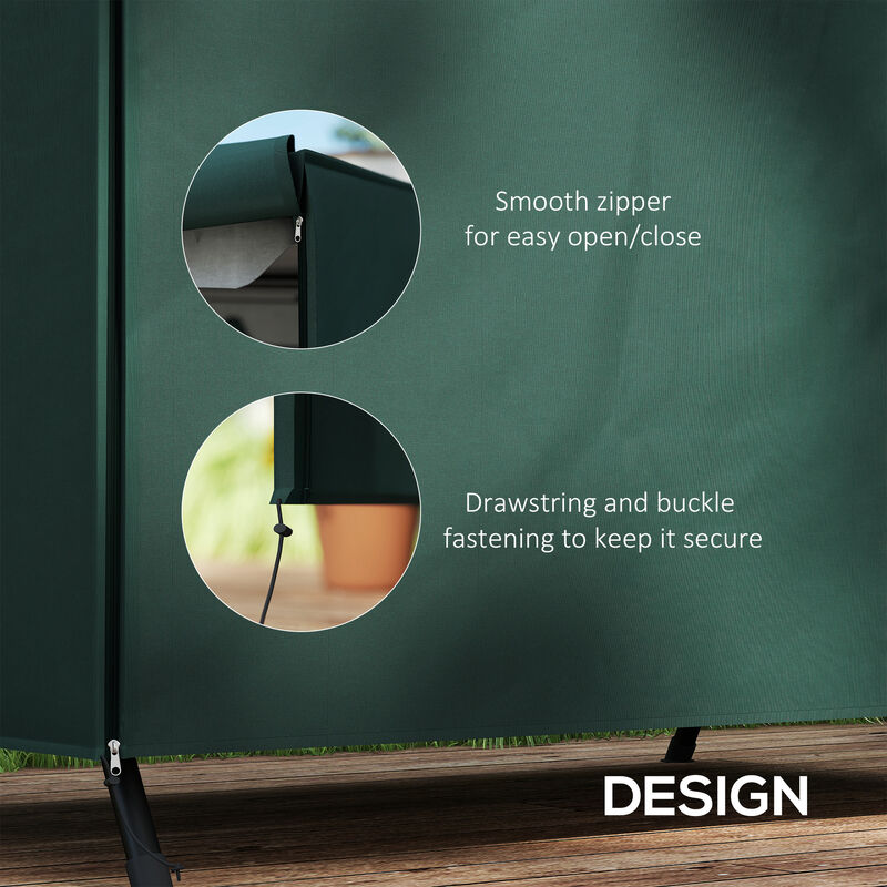 Hivvago UV, Water, and Dust-Resistant Patio Swing Cover image number 5