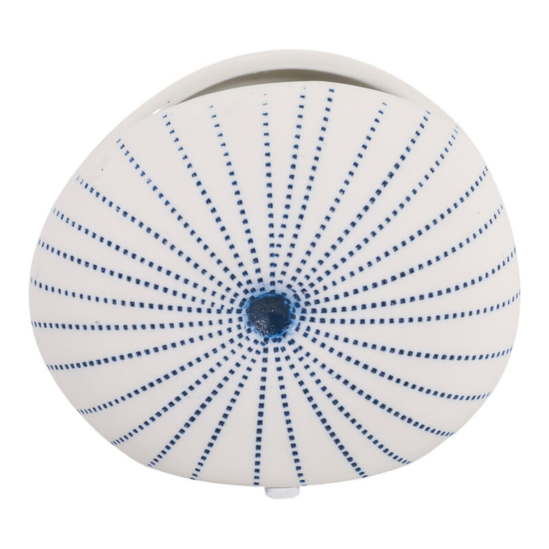 Round Dotted Shell Bud Vase image number 0