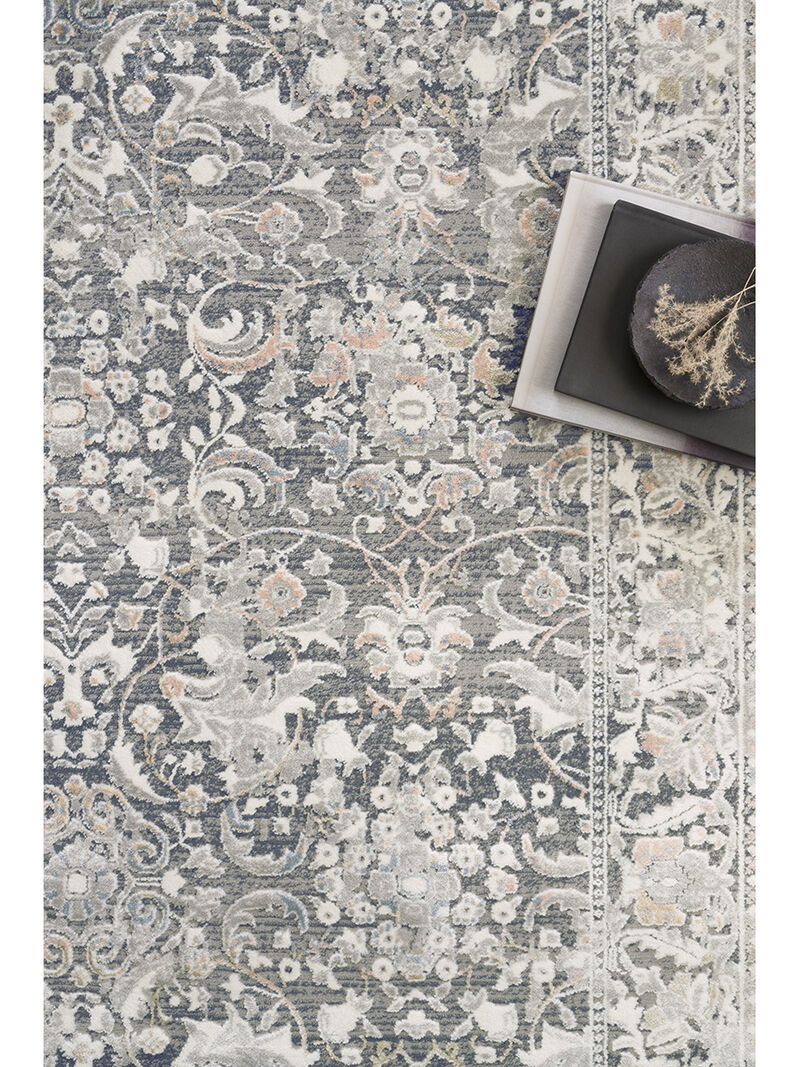 Lucia LUC04 Grey/Mist 7'9" x 10'6" Rug image number 4