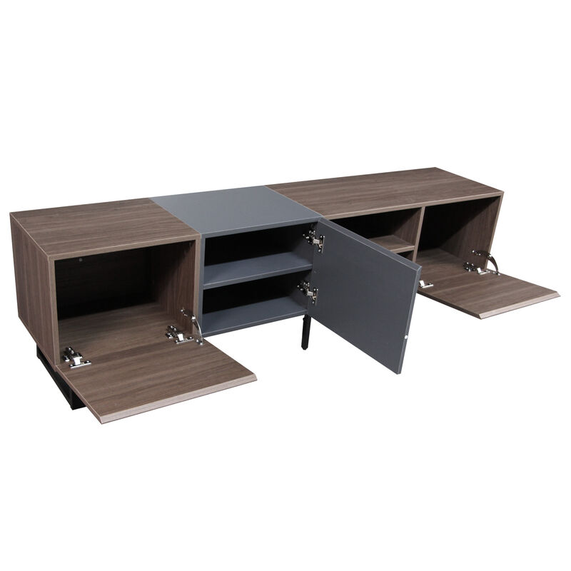 Merax Entertainment Center TV Stand for Living Room