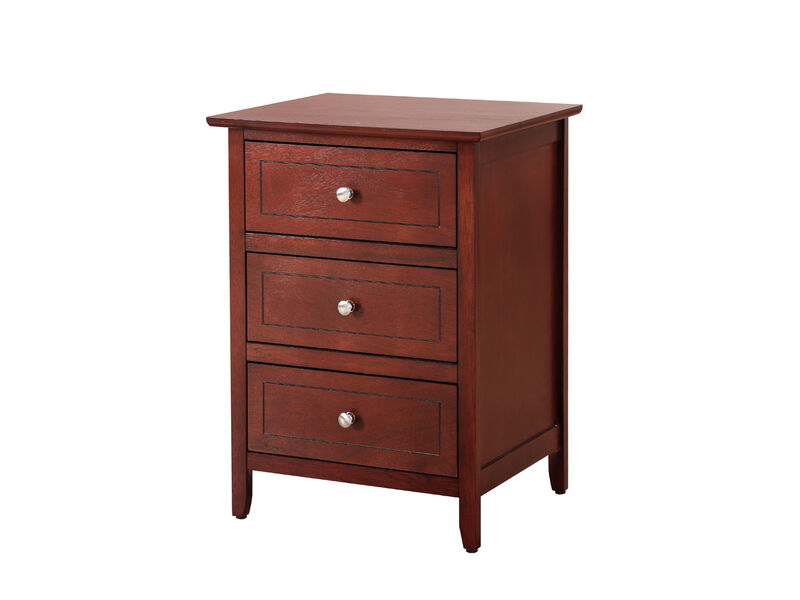 Daniel 3-Drawer Nightstand (25 in. H x 15 in. W x 19 in. D) image number 2