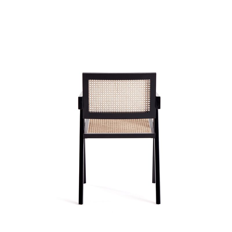 Hamlet Black Dining Arm Chairs (Set of 2)