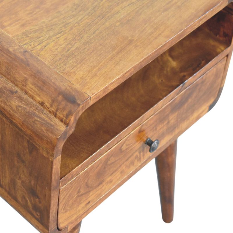 Artisan Furniture Solid Wood Newton Chestnut Nightstand