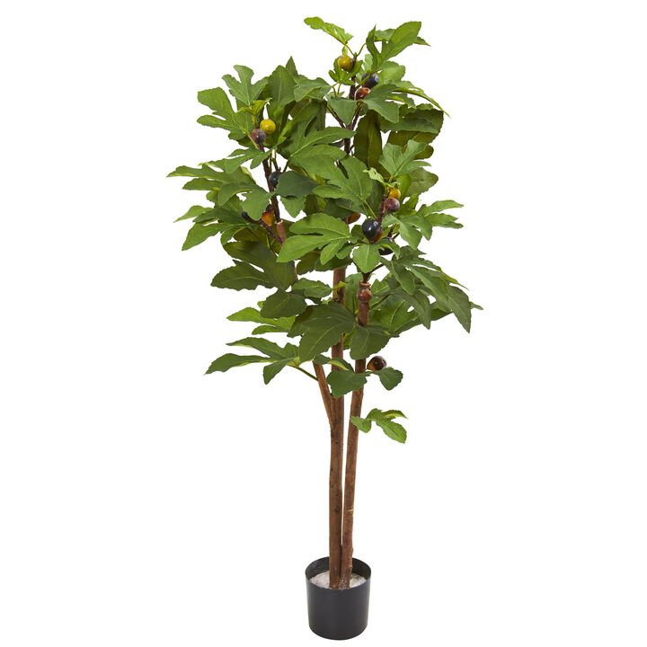 HomPlanti 46 Inches Fig Artificial Tree
