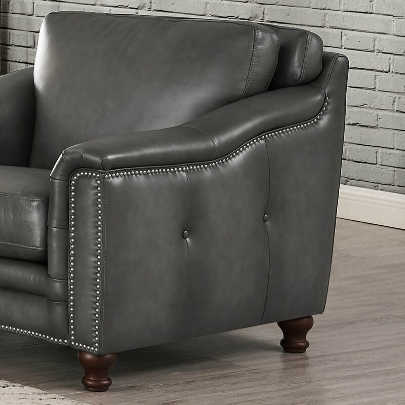 Belfast Top Grain Leather Chair