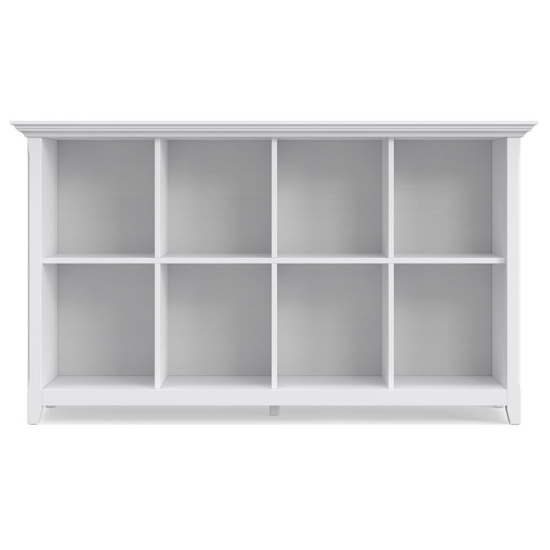 Simpli Home Amherst 8 Cube Storage Sofa Table image number 2