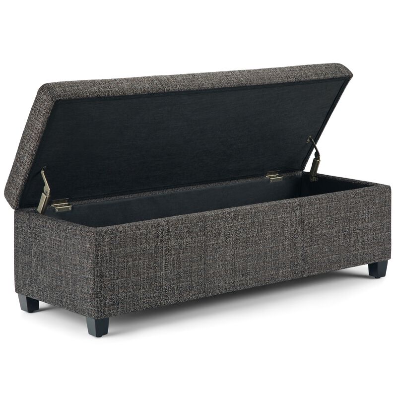 Simpli Home Avalon Storage Ottoman Bench image number 2