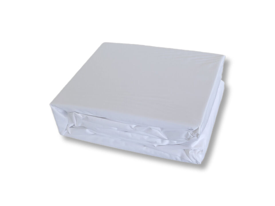 Cotton House Waterproof Mattress Protector, Anti-Allergen Barrier, White