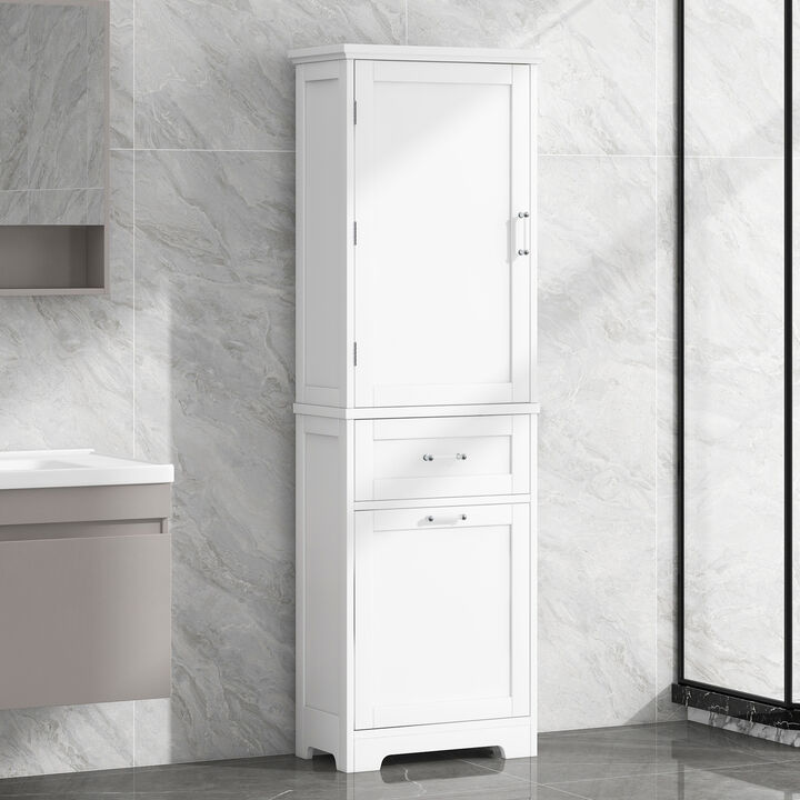 Merax Modern Freestanding Bathroom Storage Cabinet MDF