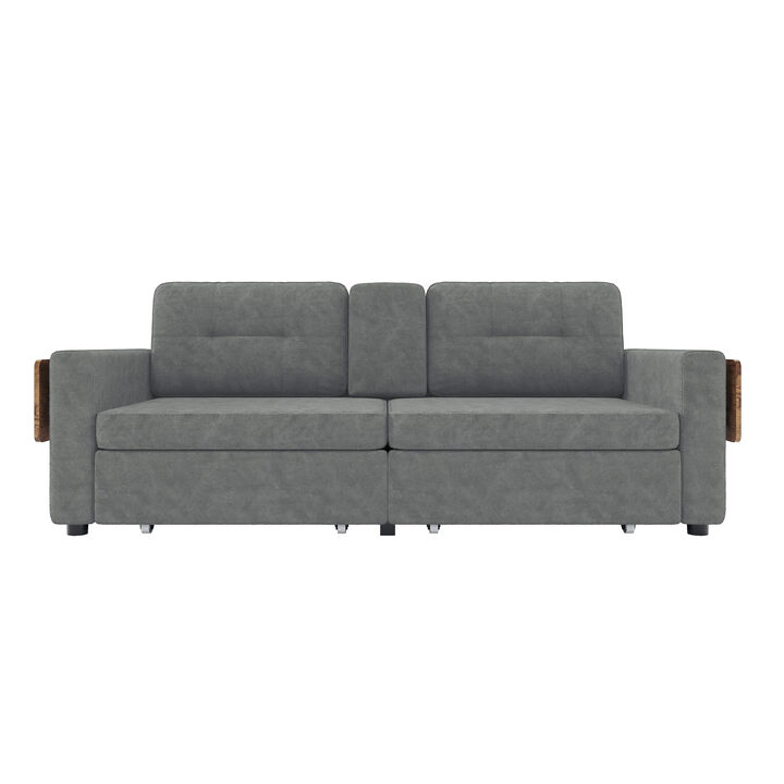Pismeg  Pull-Out Storage Drawers Loveseat