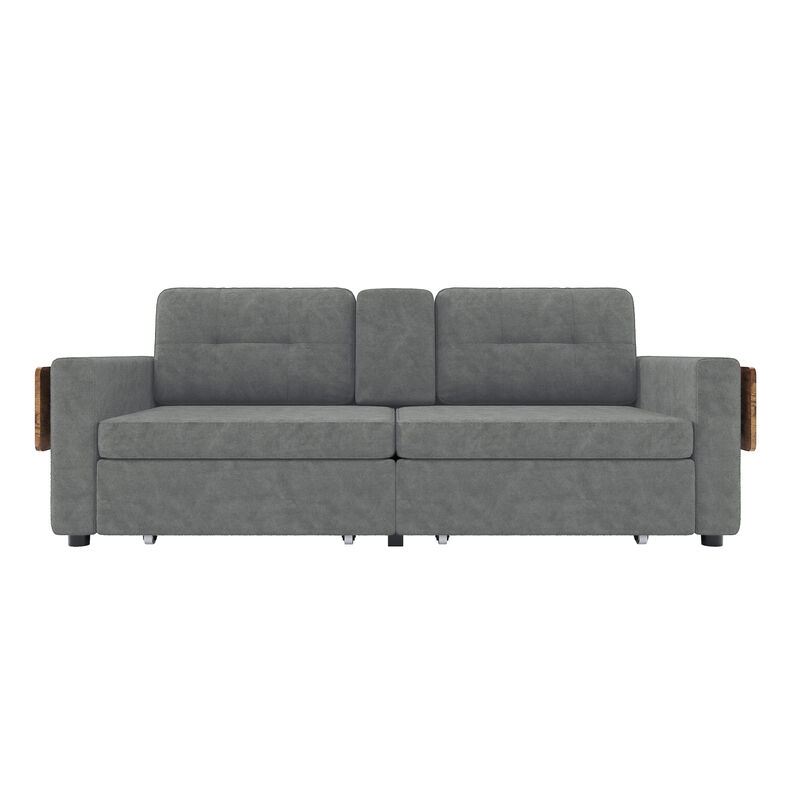 Pismeg  Pull-Out Storage Drawers Loveseat image number 0