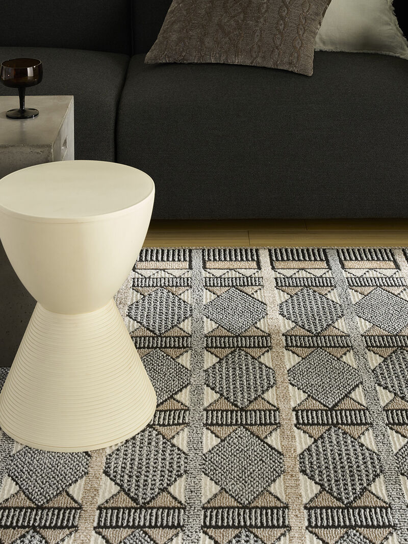 Nordic NRC06 Ivory/Multicolor 8' x 10' Rug