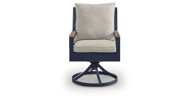 Mabry Shores Outdoor Swivel Chair with Cushion (Set of 2) image number 3